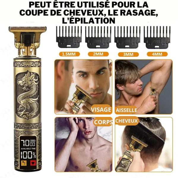 💇‍♂️TONDEUSE SANS FIL POUR CHEVEUX & BARBE 💈- GARANTIE 1 AN✅