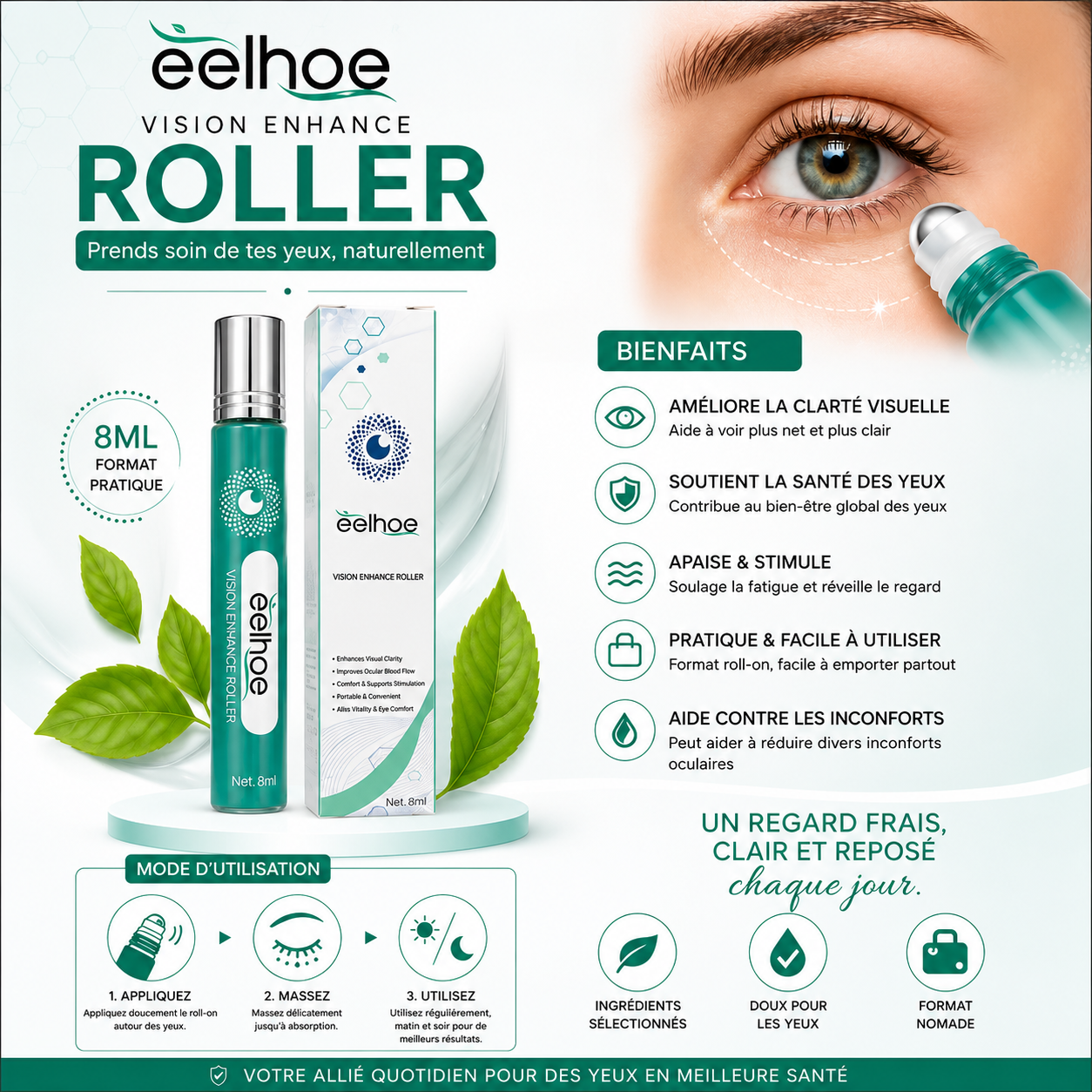 Vision Pro – Fatigue Oculaire, Tensions, Yeux Secs, Yeux Lourds & Stress Visuel des Écrans