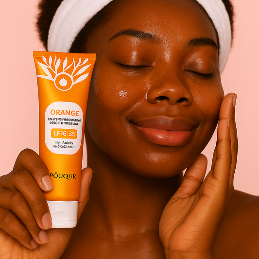 🍊GEL EXFOLIANT & ECLAIRCISSANT A BASE D'ORANGE🌞🍊