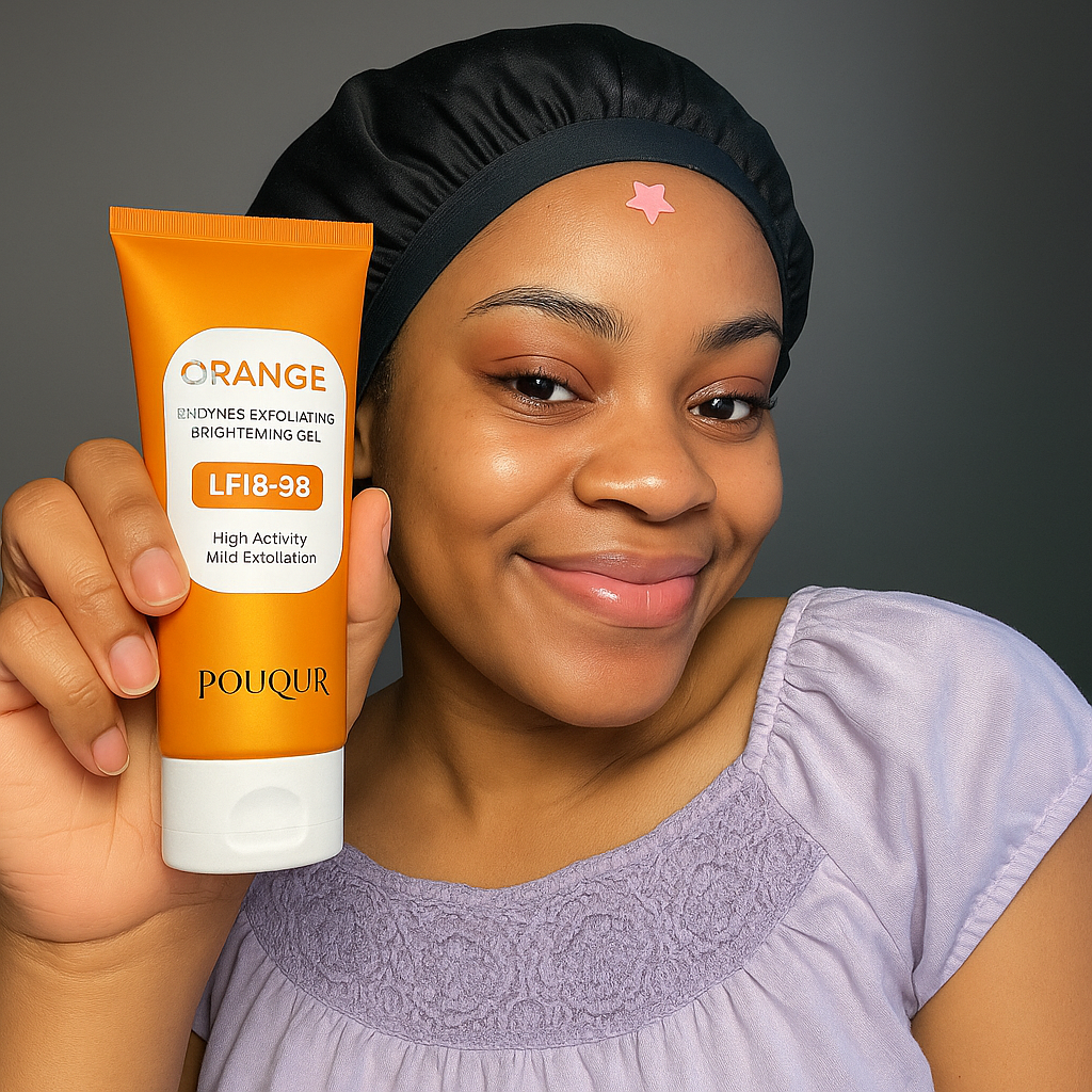 🍊GEL EXFOLIANT & ECLAIRCISSANT A BASE D'ORANGE🌞🍊