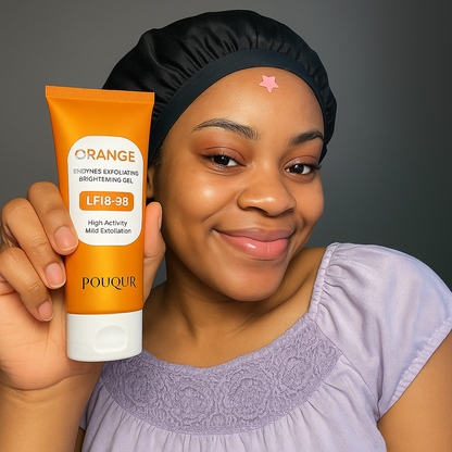 🍊GEL EXFOLIANT & ECLAIRCISSANT A BASE D'ORANGE🌞🍊