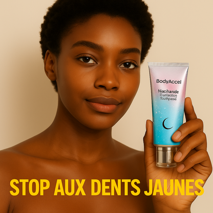 🦷DENTIFRICE BLANCHISSANT AU NIACINAMIDE 100% APPROUVÉ✅
