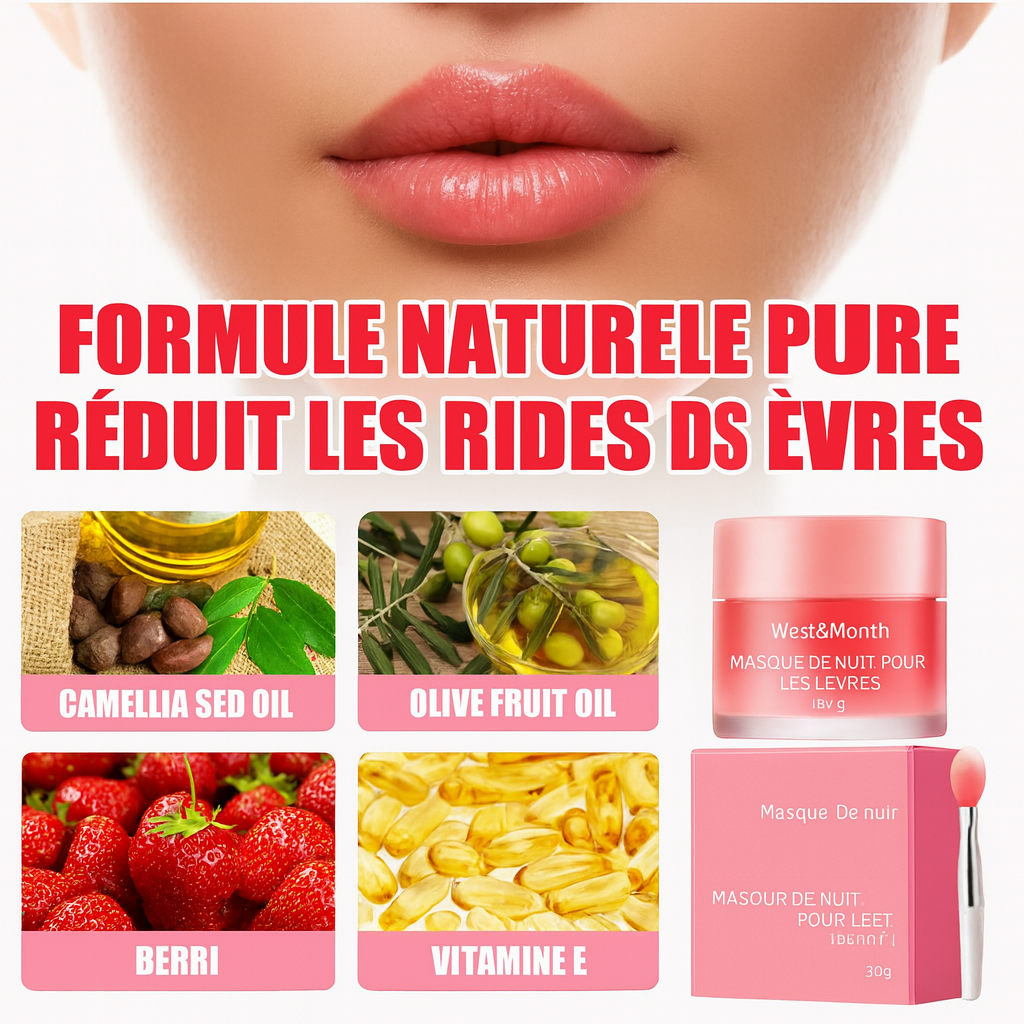 👄CRÈME POUR LÈVRES ROSES ET PULPEUSES👄