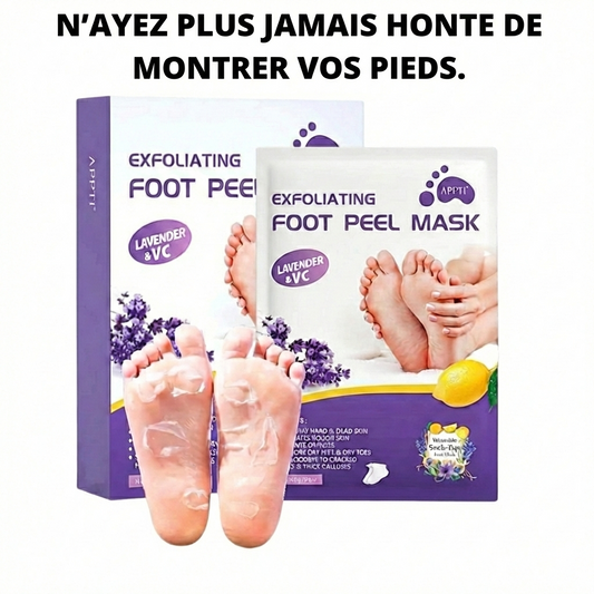 SOIN DE PIED - MASQUE POUR RETROUVER VOS PIEDS DE BÉBÉ EN 4 JOURS